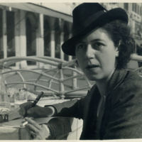 Carolina Obici in Venice, 1940 c. Carolina Obici in Venice, 1940 c.