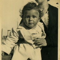 With his mother Carolina at the traghetto at San Marco in 1935. With his mother Carolina at the traghetto at San Marco in 1935.