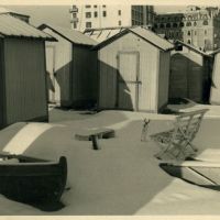 Il Lido di Venezia nel 1935 in una foto di Mario Obici. Il Lido di Venezia nel 1935 in una foto di Mario Obici.