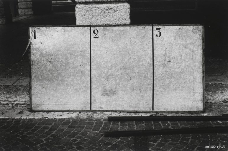 The emptiness in politics | Belluno, 1993